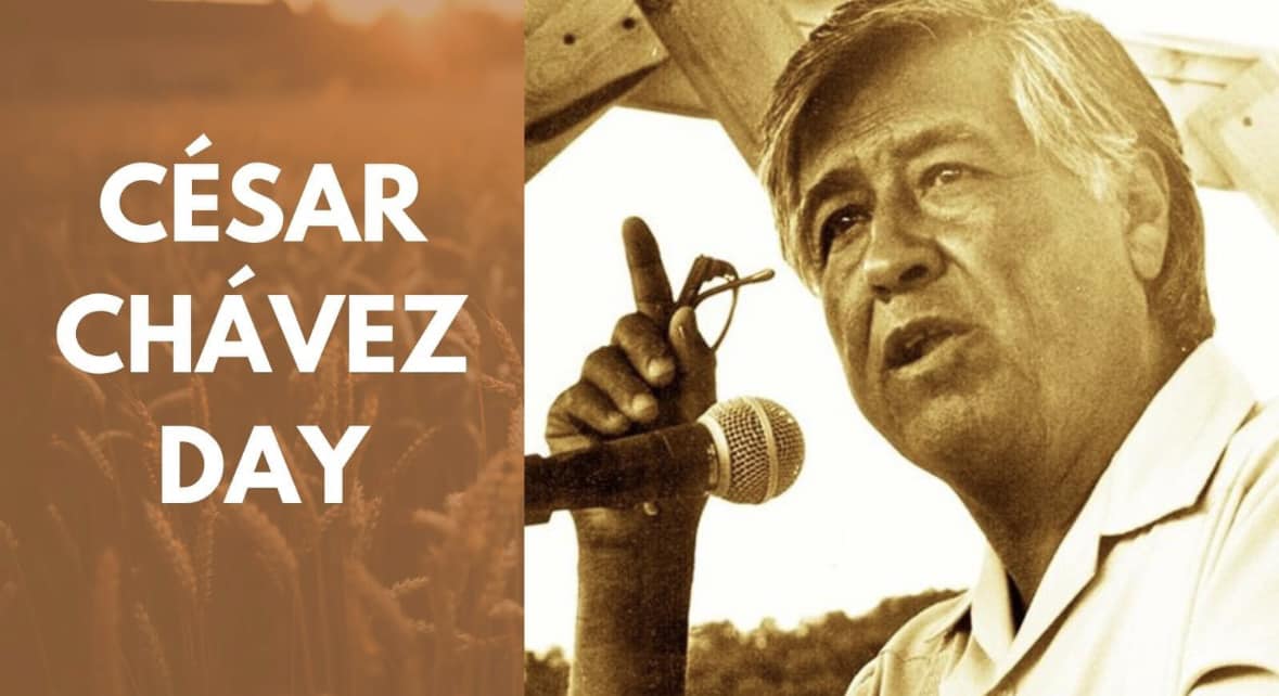 Today, we honor César Chávez’s dedication and commitment to improving the lives of workers across the country.
 
 Let us uplift the values he embodied, the vision of freedom he fought for, and his commitment to justice and dignity. #CesarChavezDay
