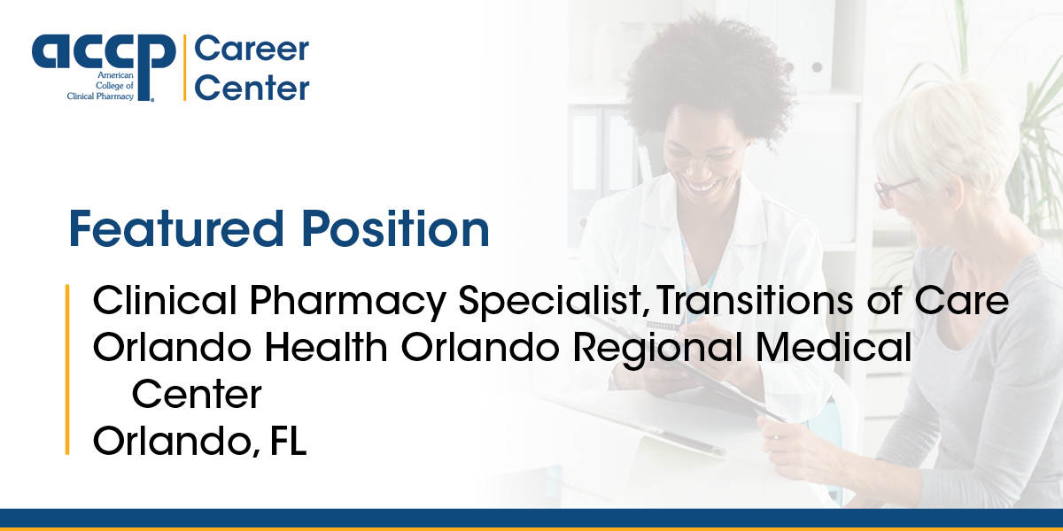 This position functions as part of a new transitions of care team comprised of pharmacists and technicians. The position offers an excellent opportunity to directly impact patient care, medication safety, and decrease readmissions. Apply: ow.ly/KOme50VfRFG