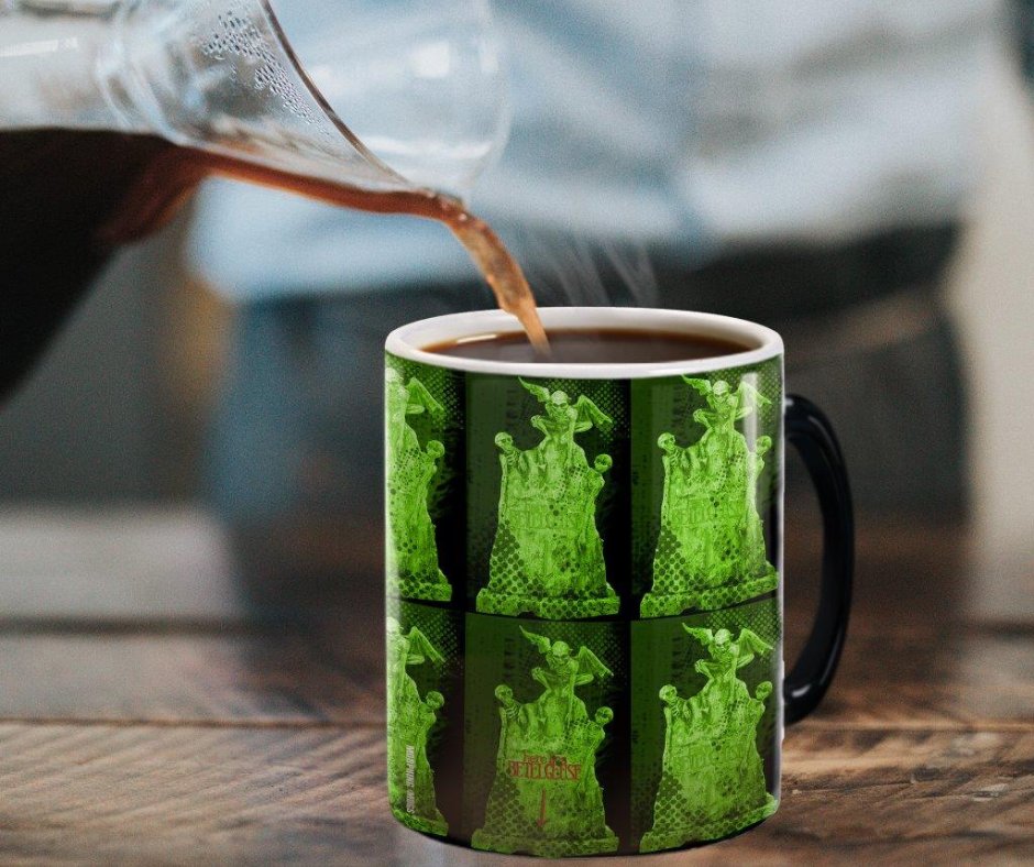 TrendSettersLtd's tweet photo. Here lies Beetlejuice. Take a look at his tomb with a special Morphing Mugs® Heat-Sensitive Mug featuring the grave of the iconic ghost.

Visit https://t.co/fq3csf3drp to find more items for your home.

#Beetlejuice #Mug https://t.co/XgkjKbvXko