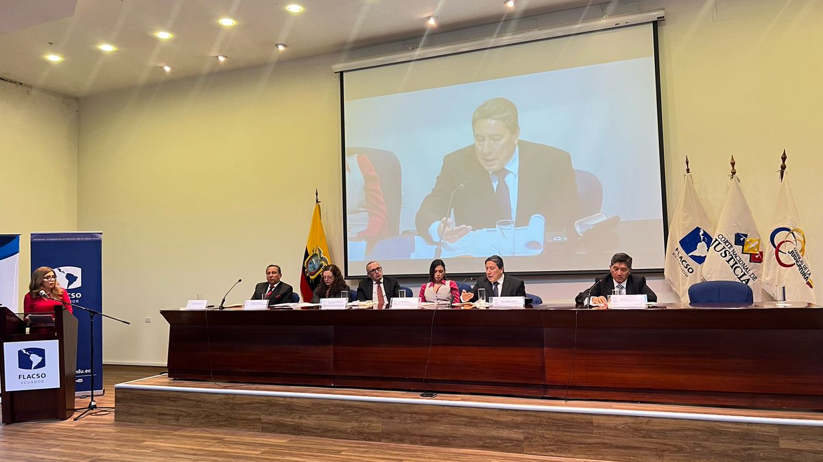 El Consejo de la Judicatura, la Corte Nacional de Justicia, la Corte Constitucional, se llevó a cabo el evento académico  “Criterios Jurídicos para la Aplicación de la Perspectiva de Género en la Justicia” por  fortalecimiento del sistema de justicia y atención víctimas.