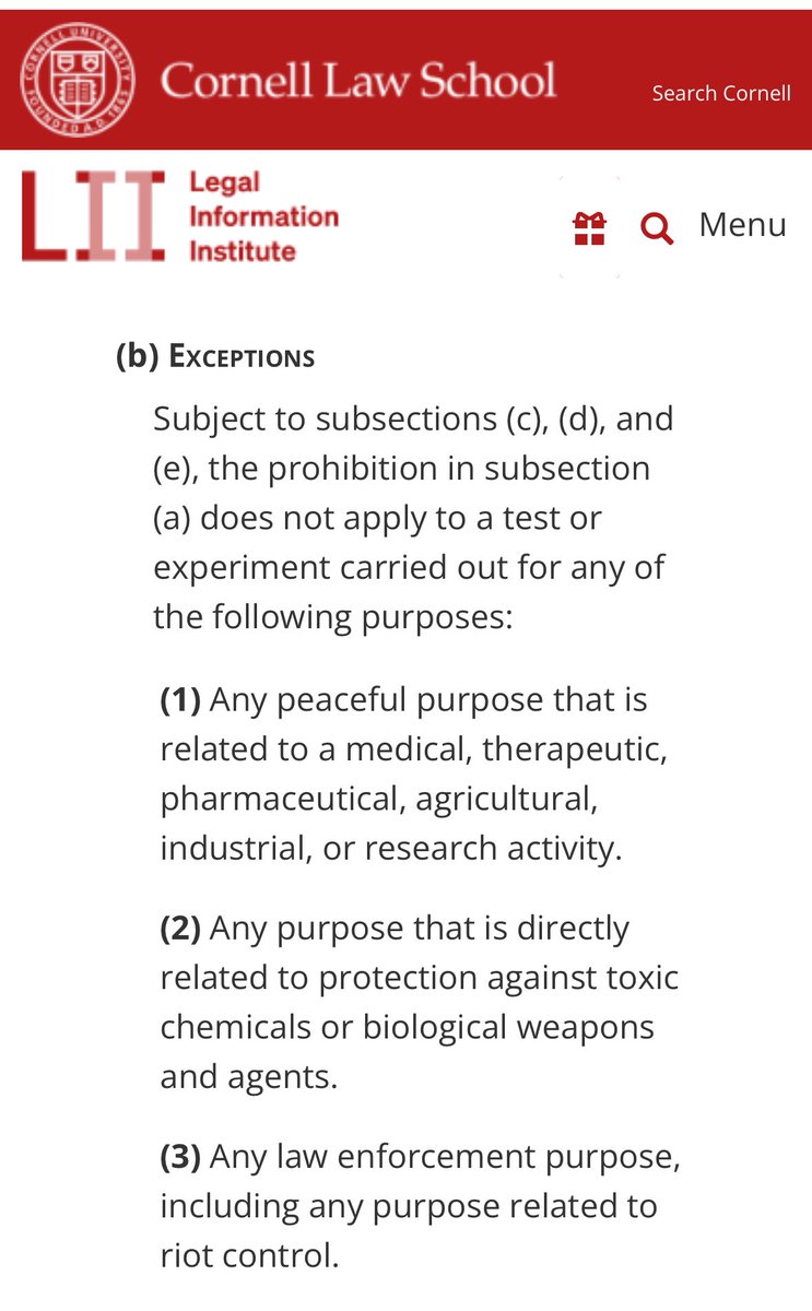 RealDrJaneRuby's tweet image. WARNING:  TRUMP/RFK Chemtrail Task Force SCAM:

Why do you need a task force to look at it when all you need to do is remove the Exceptions  clause in Title 50, §1520(b)?

And shut down the PREP Act public health emergency that enables the exceptions.