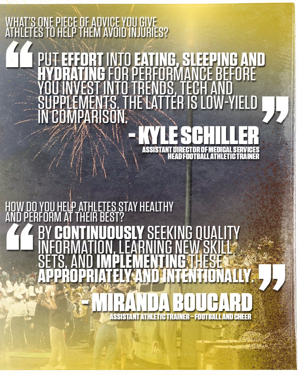 Before the month ends, we want to recognize our incredible athletic training staff for their unwavering dedication on and off the field! Your hard work and commitment don’t go unnoticed—you are truly amazing! 🙌

 #EAT | #BroncosReign