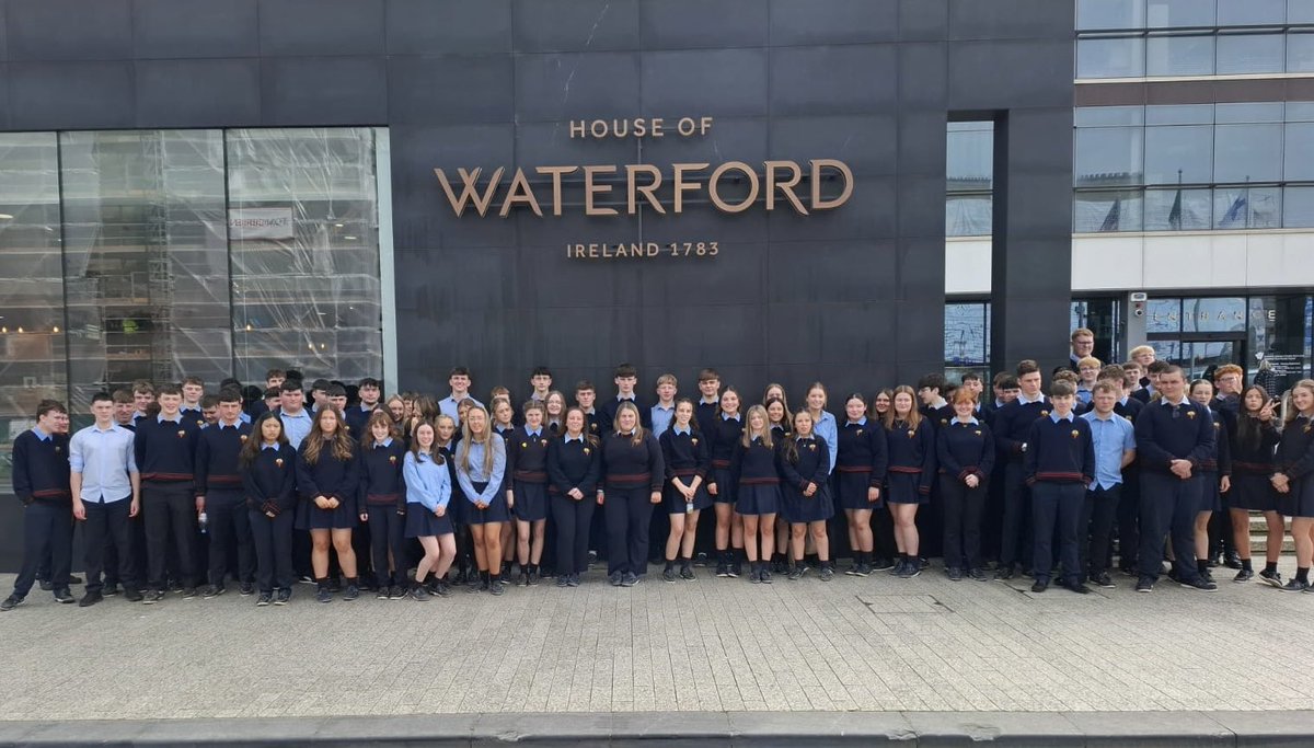 Castlecomer Community School (@castlecomerhigh) on Twitter photo Our 5th Year Students visited House of Waterford (Waterford Glass) today. They will be completing a summary report on the factory tour as part of their LCVP Portfolio <a href="/WaterfordCrystl/">House of Waterford</a> Our 5th Year Students visited House of Waterford (Waterford Glass) today. They will be completing a summary report on the factory tour as part of their LCVP Portfolio <a href="/WaterfordCrystl/">House of Waterford</a>