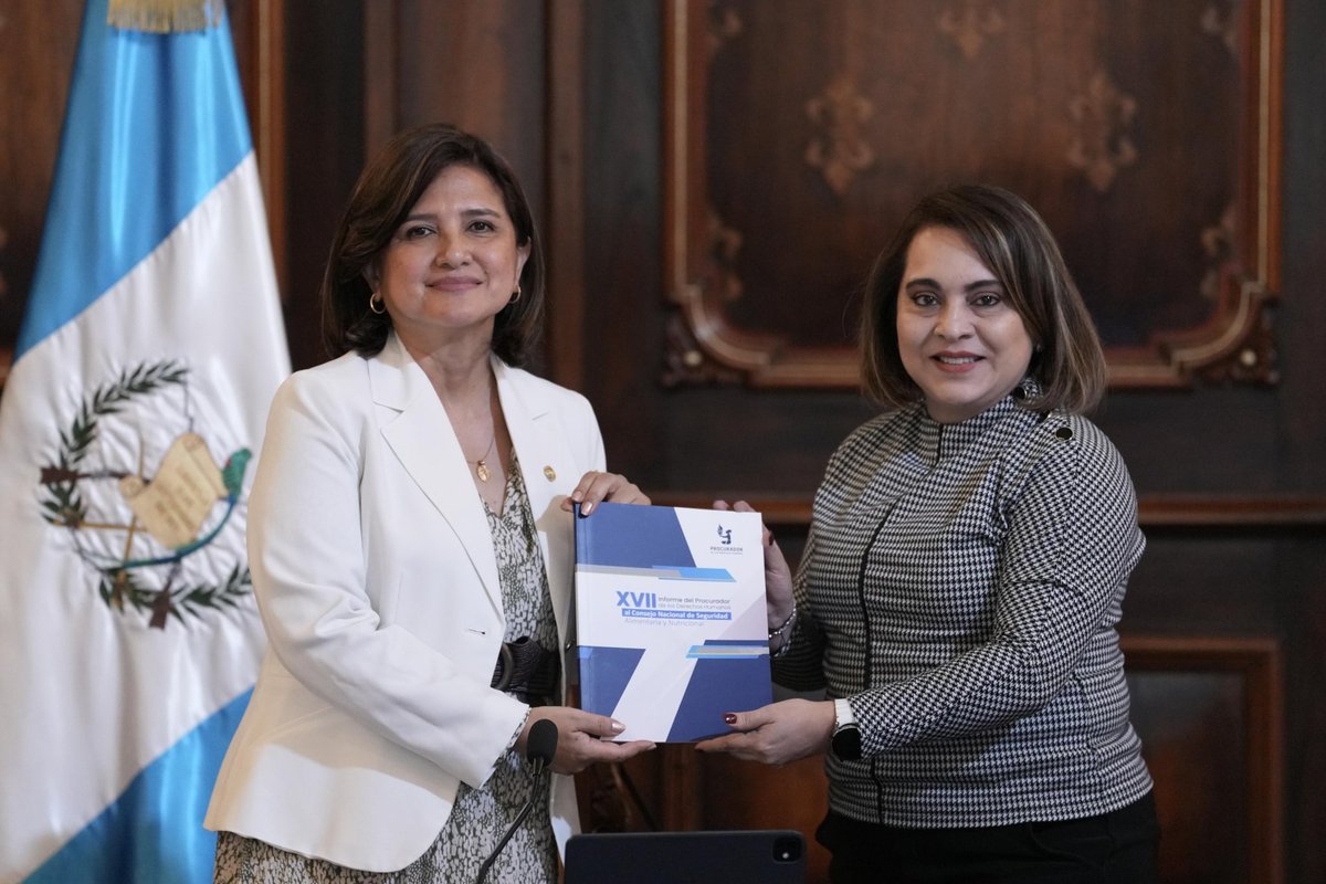 KarinHerreraVP's tweet photo. En la primera reunión ordinaria del #CONASAN de este año, solicité que el Protocolo de Desnutrición Aguda y la coordinación del Plan de Contingencia para el Hambre Estacional se implementen en todo el país bajo criterios unificados.

A partir de las visitas que hemos realizado a las Comisiones Departamentales de Seguridad Alimentaria y Nutricional, identificamos la necesidad de contar con datos precisos para impulsar acciones que impacten en vidas más sanas para la niñez guatemalteca. 🙌🏼🇬🇹