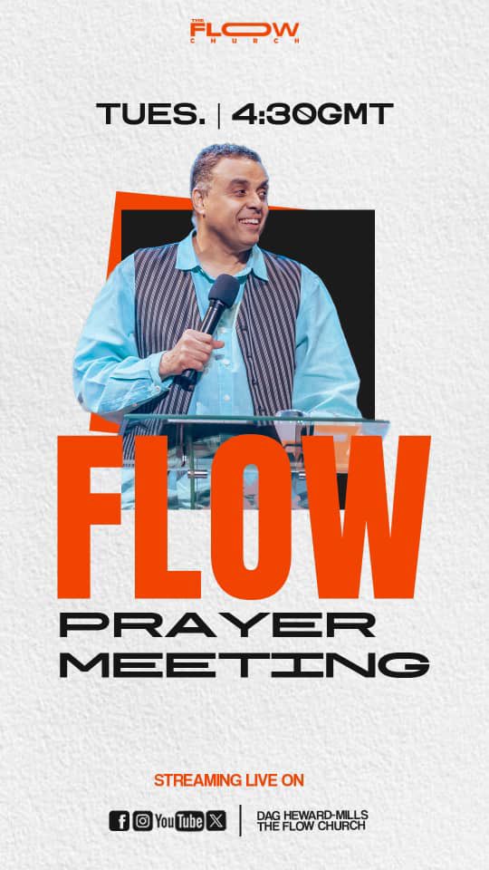 mscihq's tweet image. Prayer is the master key!

Don't forsake the power of prayer and join us this Tuesday for the Flow Prayer Meeting and build a life of unceasing prayer!

 #FlowPrayerMeeting #FlowWithMe #KeepPraying