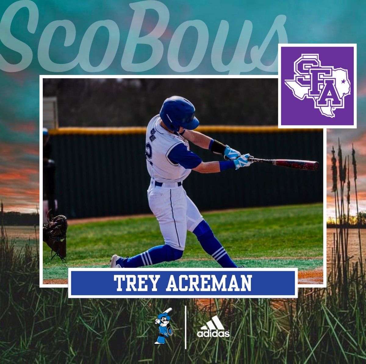 Cisco Baseball (@ciscobaseball1) on Twitter photo Congrats to Trey Acreman on his commitment to <a href="/SFA_Baseball/">Lumberjack Baseball</a> ‼️
#ScoBoys | <a href="/AcremanTrey/">Trey Acreman</a> Congrats to Trey Acreman on his commitment to <a href="/SFA_Baseball/">Lumberjack Baseball</a> ‼️
#ScoBoys | <a href="/AcremanTrey/">Trey Acreman</a>