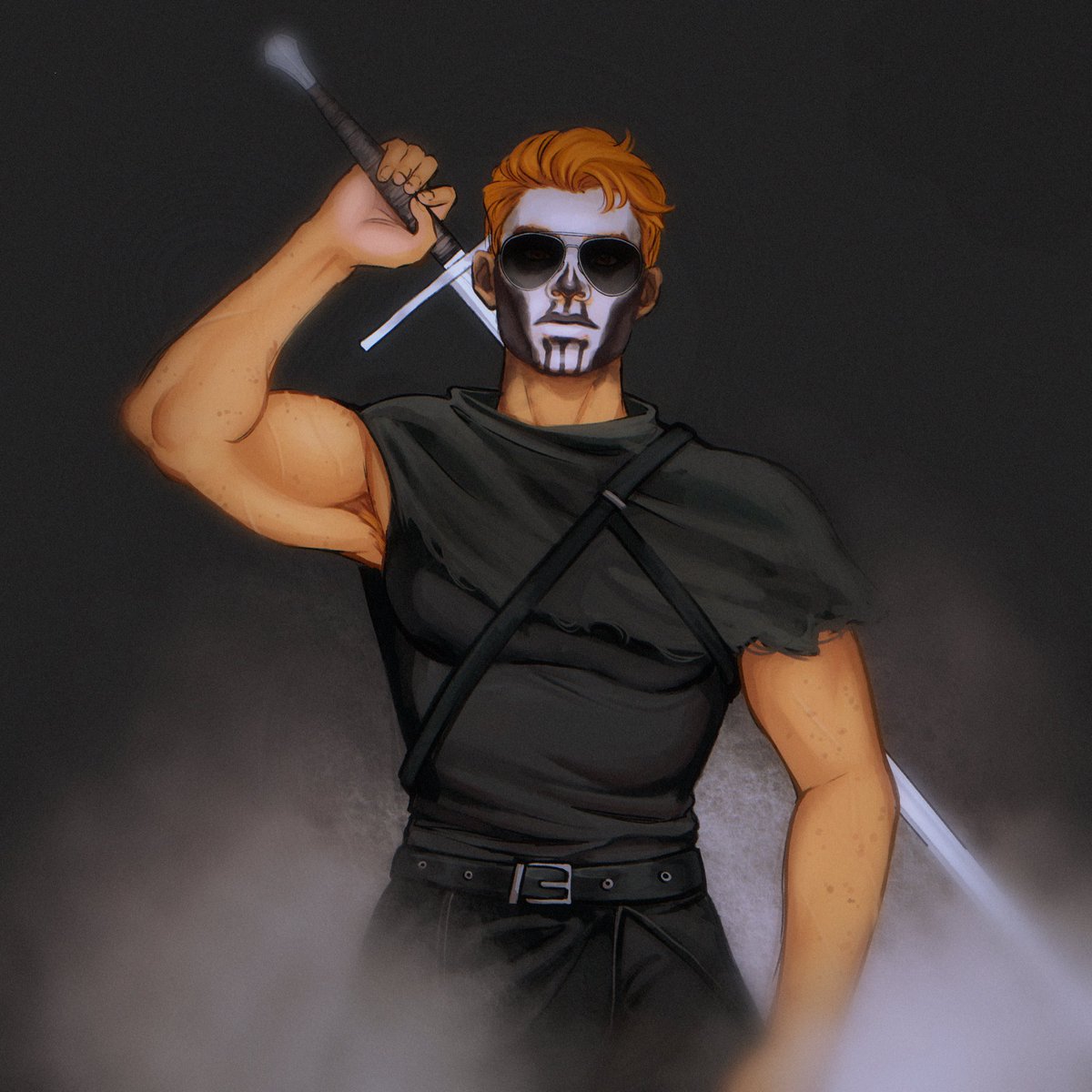 first post, gideon nav fan art. i dont know how to use X 🫣 #thelockedtomb #griddlehark #gideontheninth #gideonnav