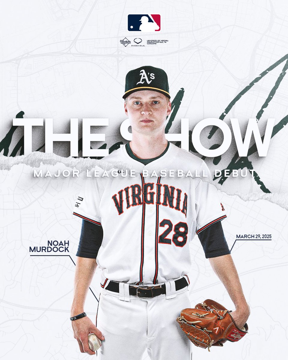 Congratulations to <a href="/NoahMurdock28/">Noah Murdock</a> on becoming the 56th former Cavalier to make his MLB Debut! 

📰 wahoowa.net/42c0Yyq 

#GoHoos | #ProHoos