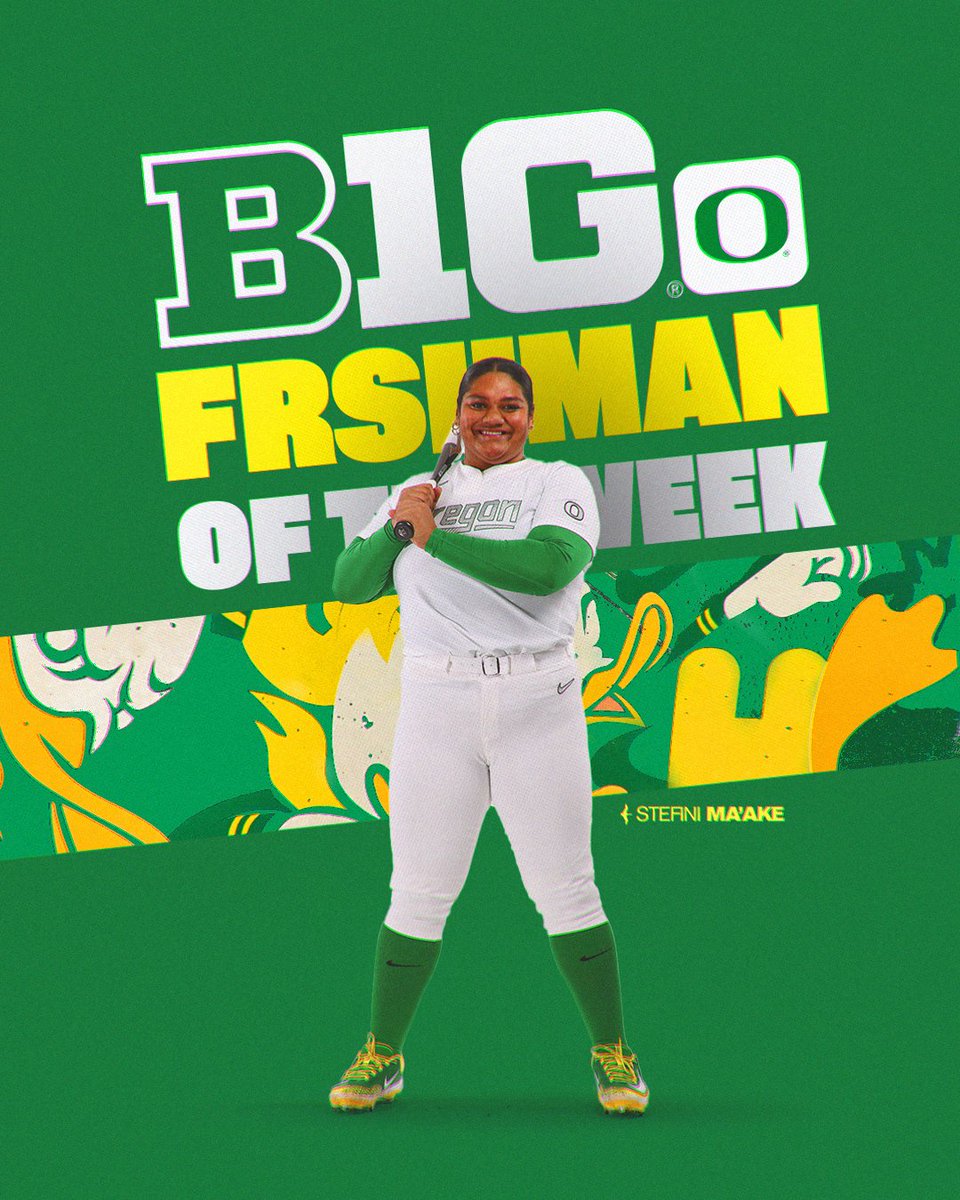 Oregon Softball tweet media