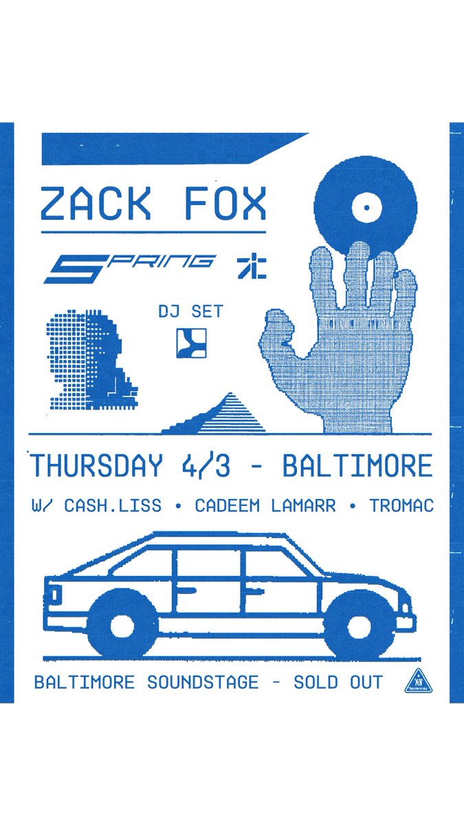I had the honor of curating the lineup for the @ZackFox show this thursday in Baltimore. Got <a href="/cadeemlamarr/">Biscotti Papi</a> &amp; <a href="/cashgotcash/">cashly lissdale</a> along for the ride, really looking fwd to this one! 😝