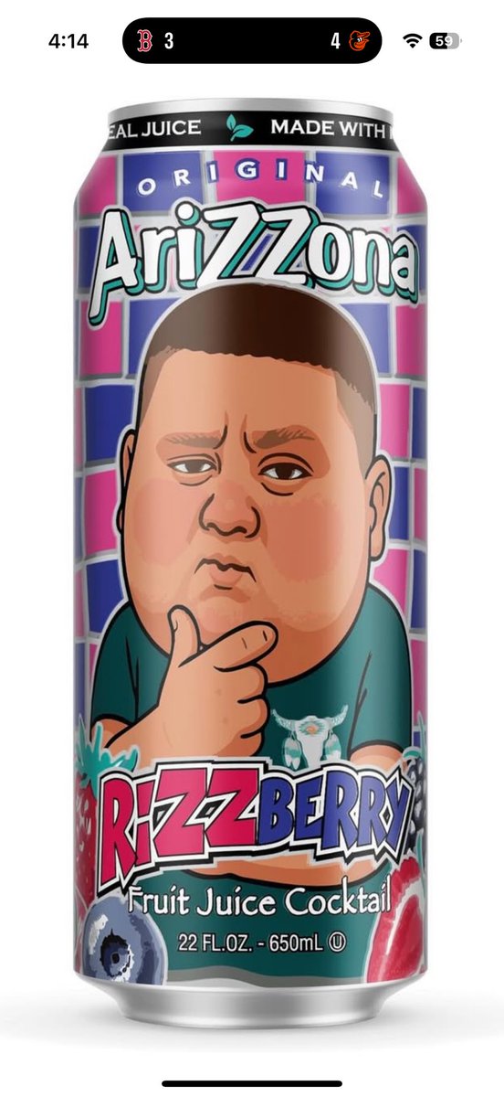 Cant wait to grab a Rizzberry right after my Wayco game next season