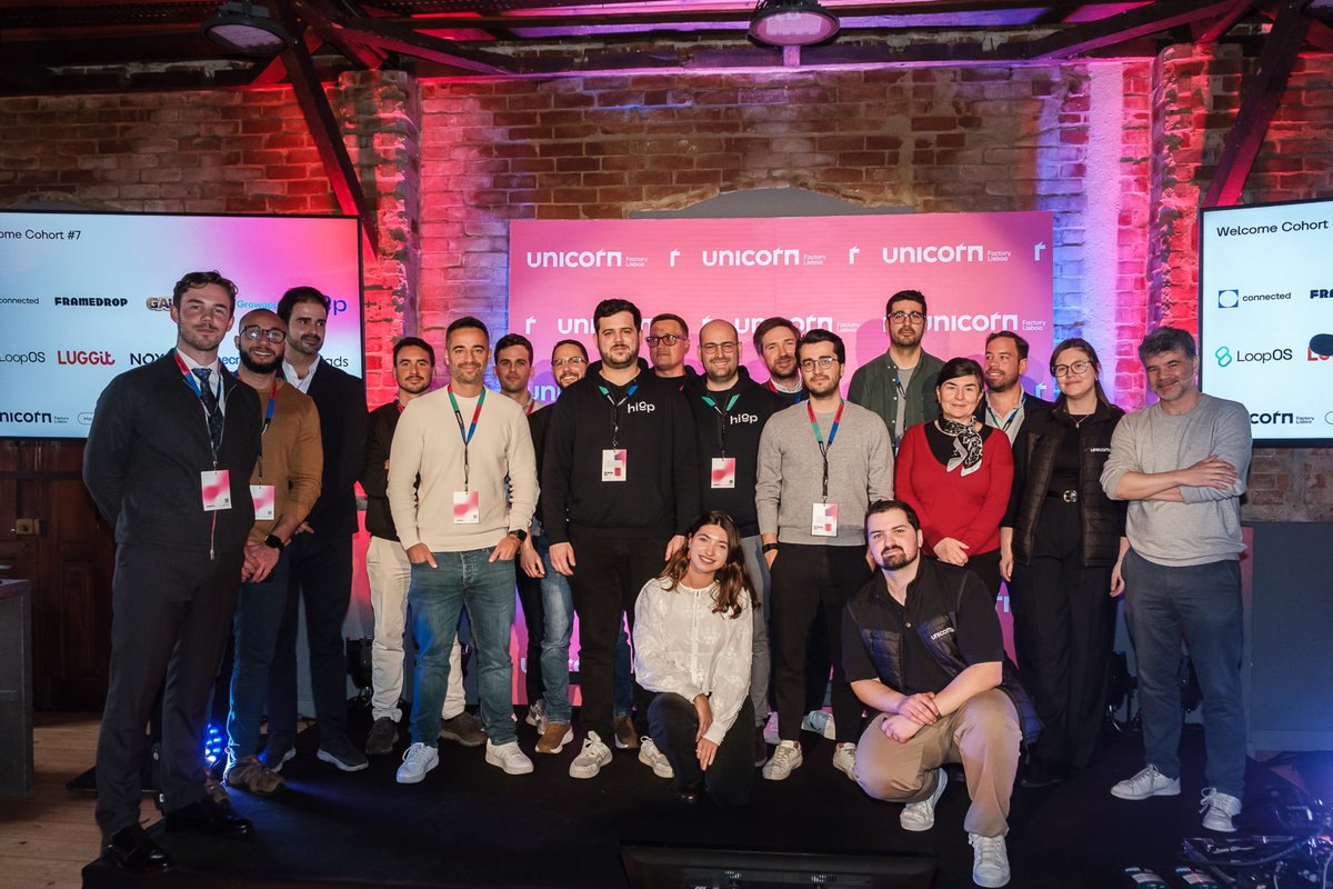 Lisboa Innovation (@lisboainnova) on Twitter photo The Scaling Up Program by <a href="/unicornfactoryl/">Unicorn Factory Lisboa</a> just kicked off its 7th edition! Congrats to the 8 scaleups from Cohort 5, and welcome to the new group starting their growth journey. 🚀
Learn more 🔗 unicornfactorylisboa.com/for-founders/g…
📷 Images: Unicorn Factory Lisboa The Scaling Up Program by <a href="/unicornfactoryl/">Unicorn Factory Lisboa</a> just kicked off its 7th edition! Congrats to the 8 scaleups from Cohort 5, and welcome to the new group starting their growth journey. 🚀
Learn more 🔗 unicornfactorylisboa.com/for-founders/g…
📷 Images: Unicorn Factory Lisboa