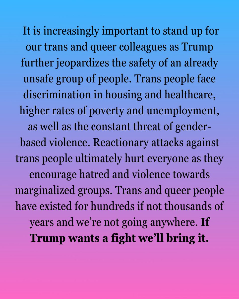 National SDS reaffirms our commitment to the fight for trans liberation on this Trans Day of Visibility.