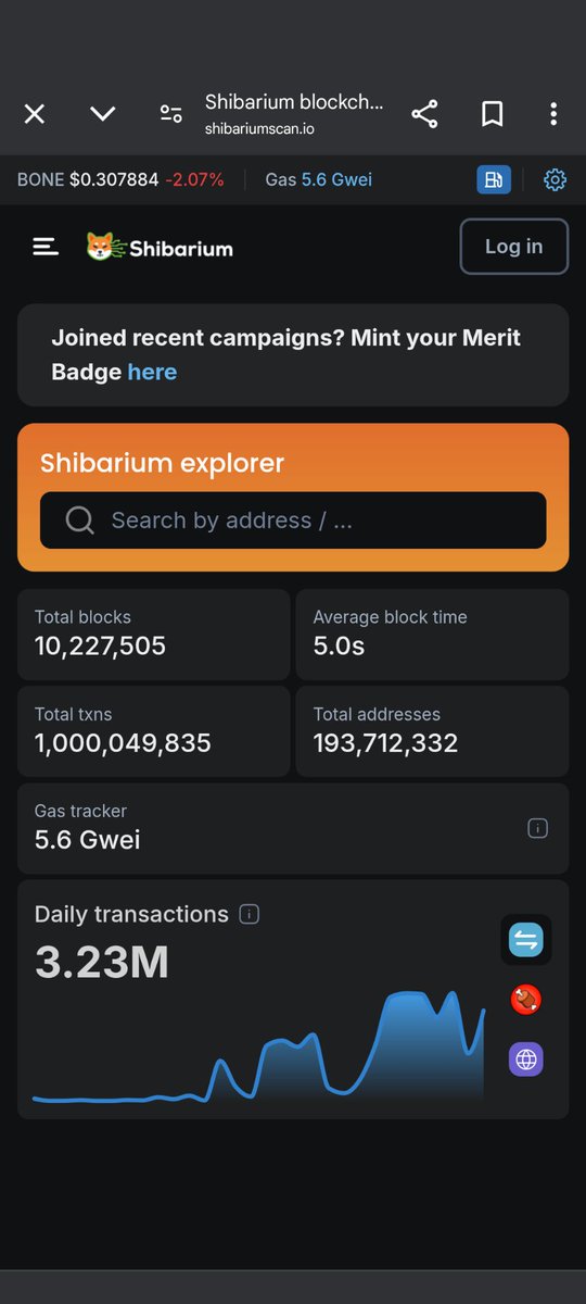 💠كل عام وانتم بالف خير،  وعيدكم مبارك. 

💠نحتفل أيضًا بوصول عدد المعاملات إلى مليار معاملة .
💢💢💥💢💢.

#Shibarium 
#BONE 
#SHIB