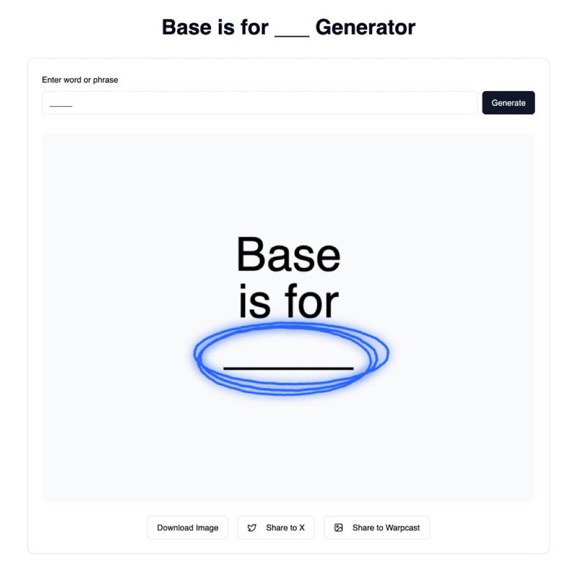 Hey <a href="/bankrbot/">Bankr</a> deploy a token called ‘What is Base for?’