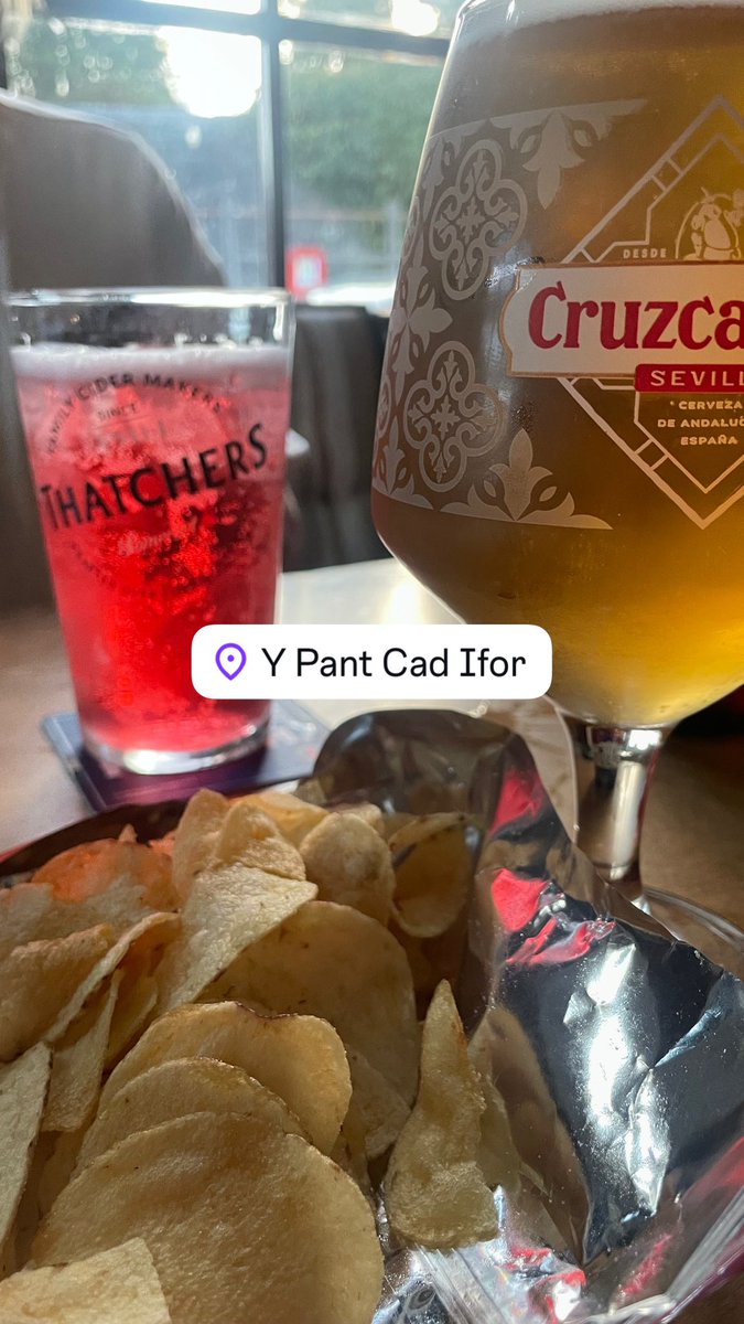 Little refreshment after a long walk this evening 😊💪