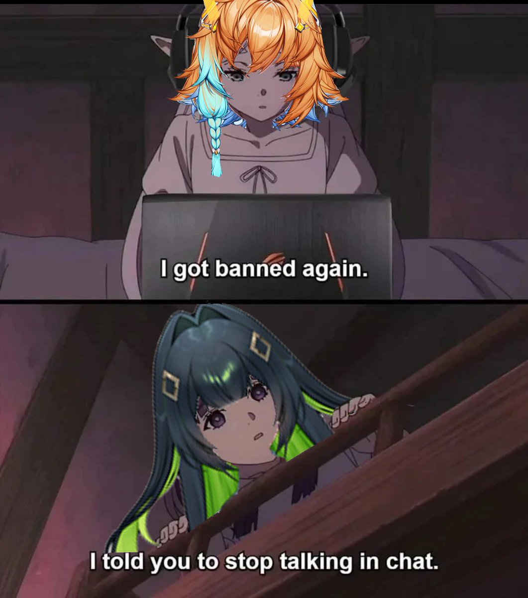 Cela_vR's tweet photo. A familiar scene
#memeyoi https://t.co/995IScrhtC