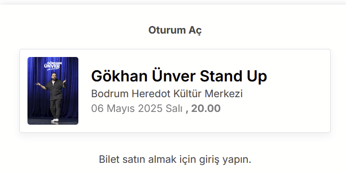 Sayın <a href="/BodrumBel/">Bodrum Belediyesi</a> 

Haksız yere tutuklanan Ekrem İmamoğlu ve ekibinin haksızlığına lal olmuş bu adamın gösterisini iptal edeceksiniz değil mi? Ekrem Bey ve ekibi icin suskunluğunu koruyan bu kişinin belediyenin kültür merkezinde gösteri yapması uygun mudur?
