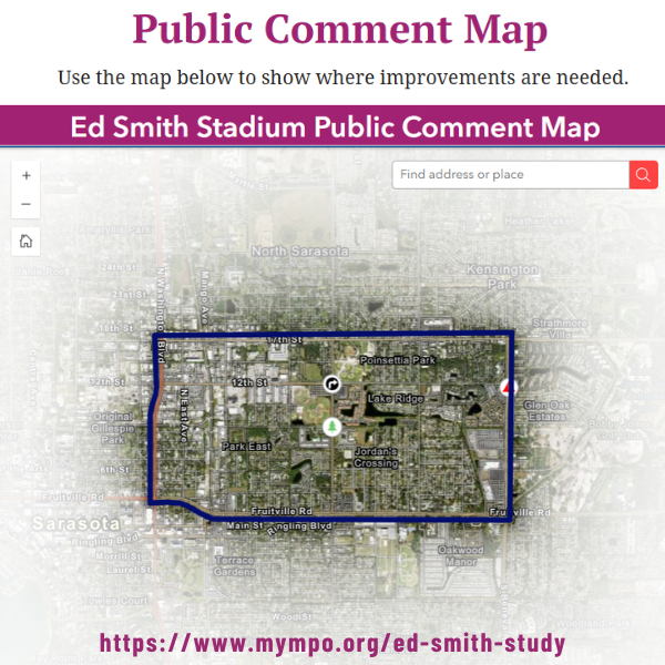 saramanampo's tweet image. We want to hear from you! 📢
 
Explore the MPO's Ed Smith Stadium Planning Study, check out the interactive site, and provide feedback using the public comment map! 🗺️
 
Visit: mympo.org/ed-smith-study
 
#EdSmithStadium #PlanningStudy #InteractiveMap #PublicFeedback #Engagement