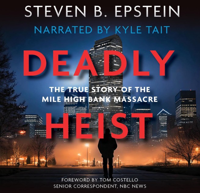 So pleased to announce the release of DEADLY HEIST on Audible.  Narrator Kyle Tait, a real pro, did a fantastic job!