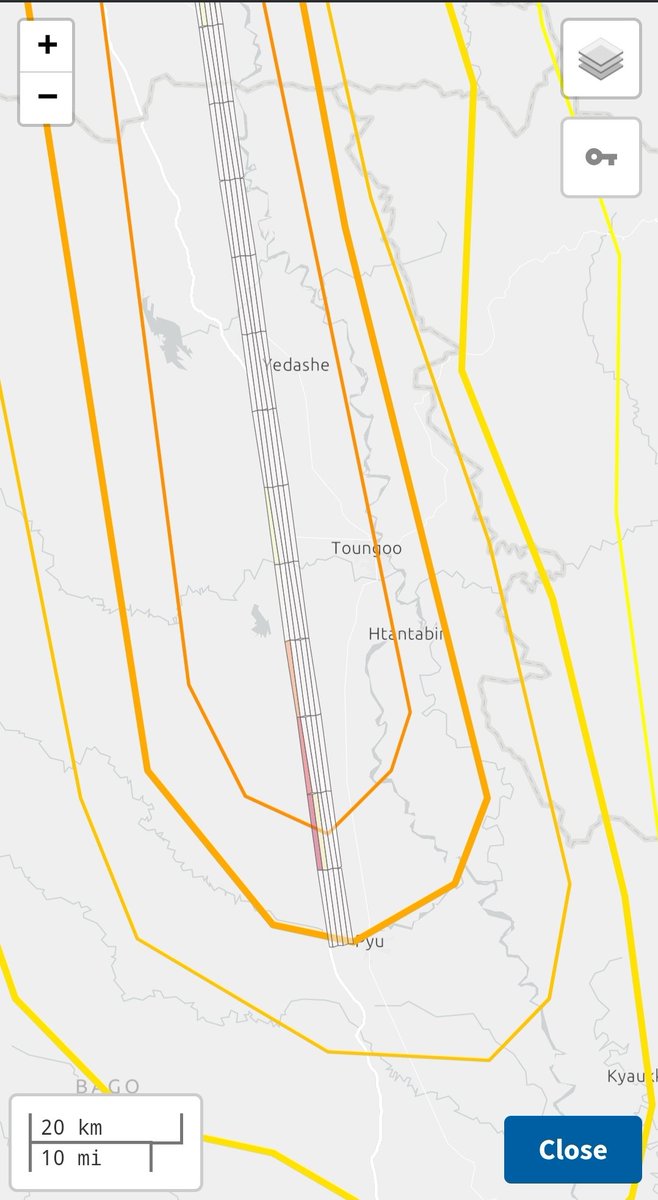 GeoGeorge (@geogeorgeology) on Twitter photo Updated <a href="/USGS_Quakes/">USGS Earthquakes</a> model indicate more than 400km of rupture. The southern extent is near Pyu City. Plotting the model against Tun & Watkinson diagram, looks like it broke Pyu segment. This section previously broke in 1930 M7.5 quake!
Seismic gap nearby ..
#MyanmarEarthquake Updated <a href="/USGS_Quakes/">USGS Earthquakes</a> model indicate more than 400km of rupture. The southern extent is near Pyu City. Plotting the model against Tun & Watkinson diagram, looks like it broke Pyu segment. This section previously broke in 1930 M7.5 quake!
Seismic gap nearby ..
#MyanmarEarthquake