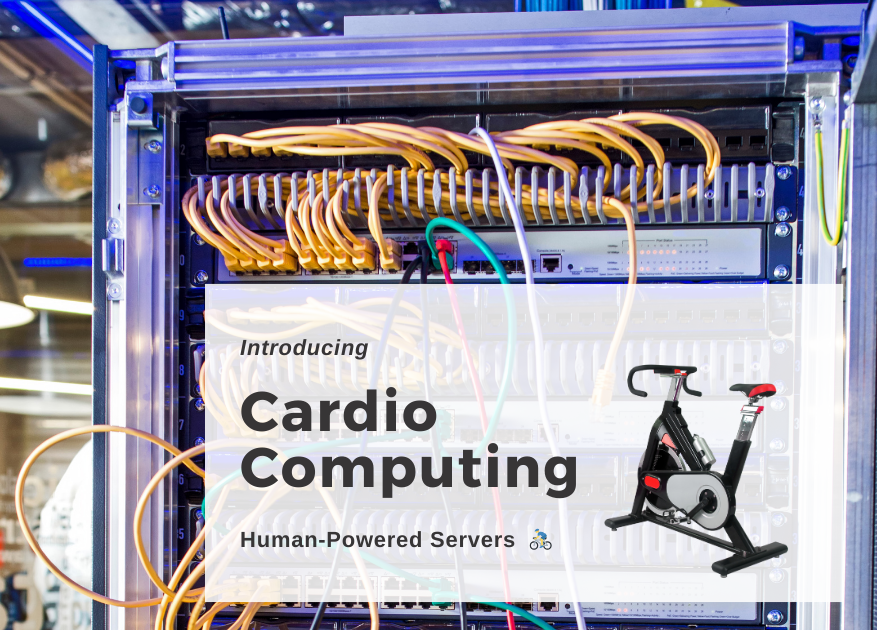 ⚡️ Introducing Calvert Technologies’ latest innovation – the Human-Powered Servers! 

Integration is seamless – just connect our stationary bikes to your server room and let the cardio-computing begin! 

Interested in making the switch? Contact Us on 01-APR-FOOLS to learn more