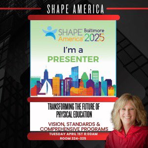 Do you want to grow your #PhysicalEducation program? Transform it? Check out my presentation tomorrow morning at @ShapeBaltimore &amp; hear how a <a href="/ShapeIdaho/">SHAPE Idaho</a> school has done it!  Practical tools to #transform your program! #shapebaltimore #vision #innovation #performance #qualitype