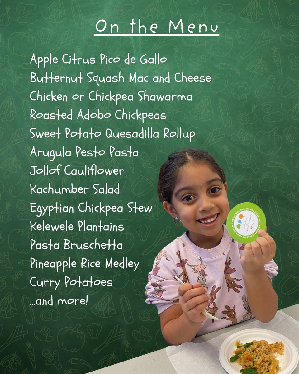 NYC Mayor's Office of Food Policy (@nycfood) on Twitter photo Free, nutritious meals are offered at all <a href="/NYCSchools/">NYC Public Schools</a> during the school year. Healthy and high-quality meals nourish students and help them focus on learning.
Check out what else is on the menu: schools.nyc.gov/school-life/fo… Free, nutritious meals are offered at all <a href="/NYCSchools/">NYC Public Schools</a> during the school year. Healthy and high-quality meals nourish students and help them focus on learning.
Check out what else is on the menu: schools.nyc.gov/school-life/fo…