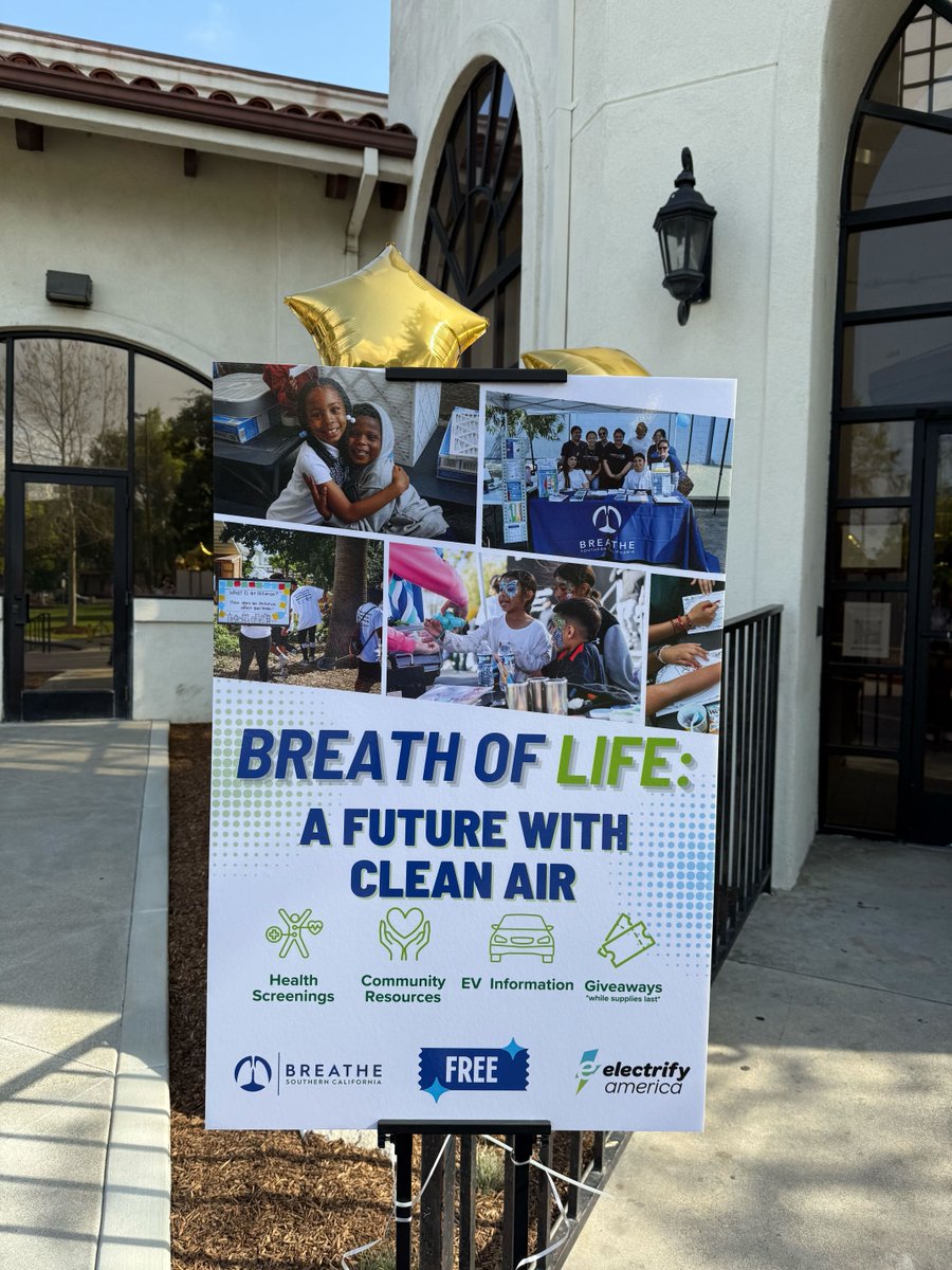 BREATHESOCAL's tweet image. Thank you to our amazing partners for joining us at the Breath of Life: 
A Future with Clean Air event this past Saturday! 🫁
Together, we&apos;re shaping a healthier tomorrow! 🌱
.
.
.
.
 #cleanair #communityresources @electrifyamerica
