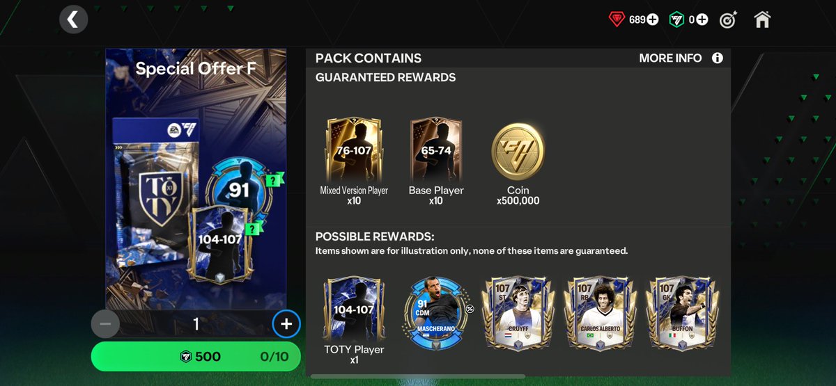 21BianconeroYT's tweet image. 🚨 GIVEAWAY TIME 🚨 

I’ll open this bundle in your account worth 5’000 FC Points. All you gotta do is:

1. Follow me @21BianconeroYT 
2. Subscribe to my YT: youtube.com/@21bianconer0
3. Like &amp;amp; RT 

Winner picked in 2 days !!