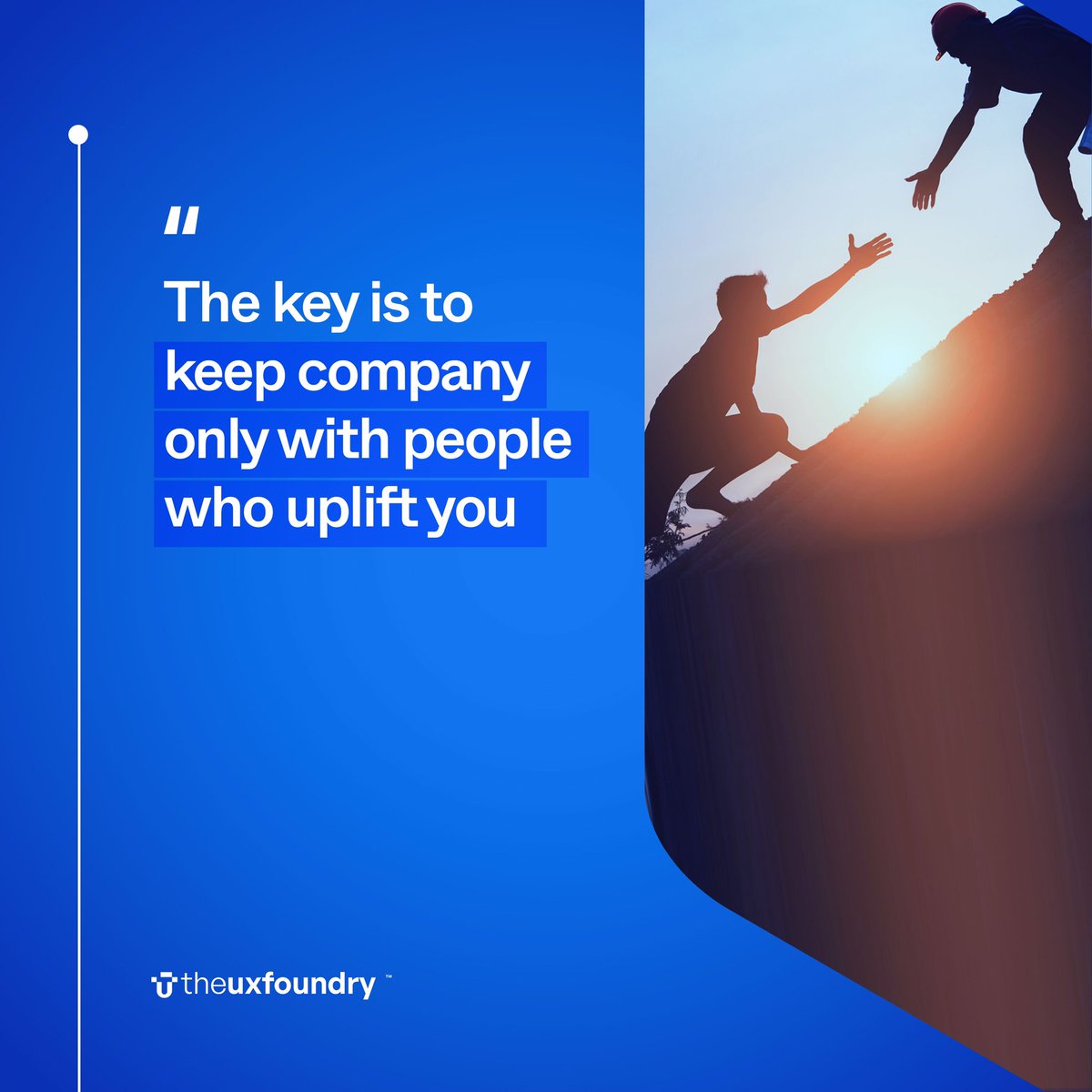 The UX Foundry (@uxfoundryng) on Twitter photo Surround yourself with those who inspire, uplift, and bring out the best in you. ✨ 
#uxfoundry #MondayMotivation Surround yourself with those who inspire, uplift, and bring out the best in you. ✨ 
#uxfoundry #MondayMotivation