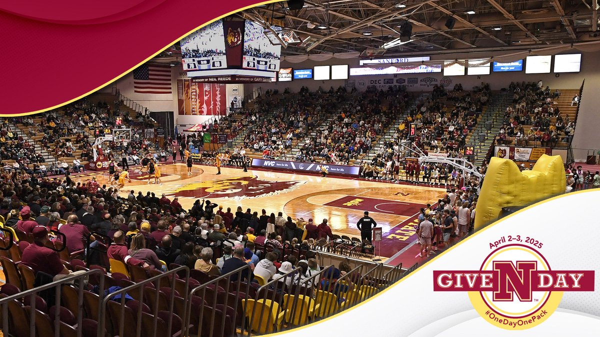 WolvesAthletics's tweet image. The 2025 Northern State University GiveNDay officially kicks off at 12 pm today!
You know how the pack the stands #WolvesNation, now lets pack givingday.northern.edu!
Make your impact ⬇️
nsuwolves.com/GiveNDay
#GoWolves🐺 | #maroonNgold🐾
#OneDayOnePack | @AlumniNSU