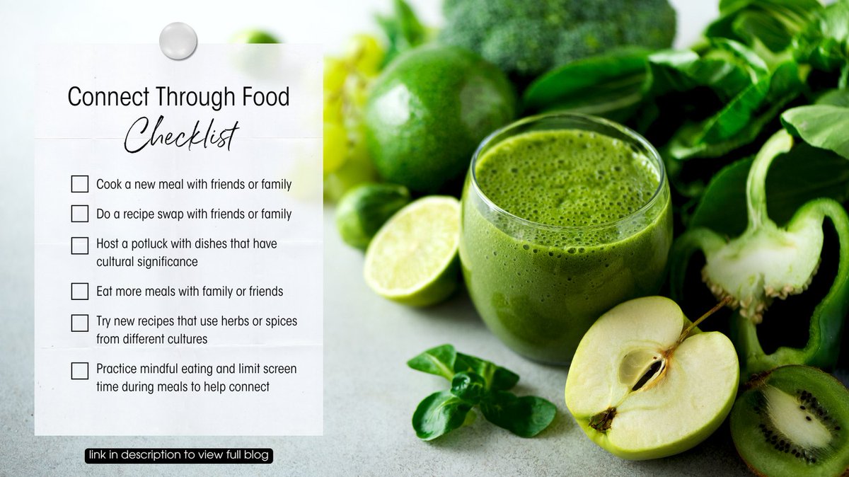 As National Nutrition Month is wrapping up, here are a few different ways that you can connect with others through food, and aid in building community!

View Blog: nutritionforlongevity.com/blogs/news/nat…

#nutritionforlongevity #n4l #rdn #rd #nationalnutritionmonth #community #culture