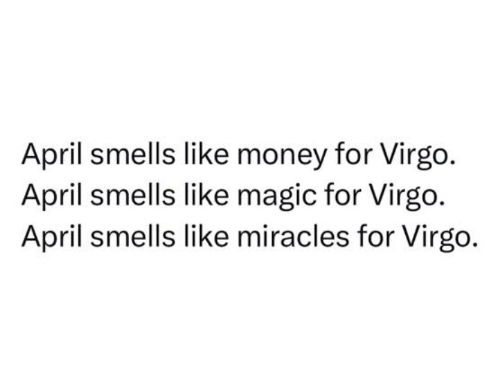 kashiffba's tweet image. this month belongs to you virgos 👍🏻