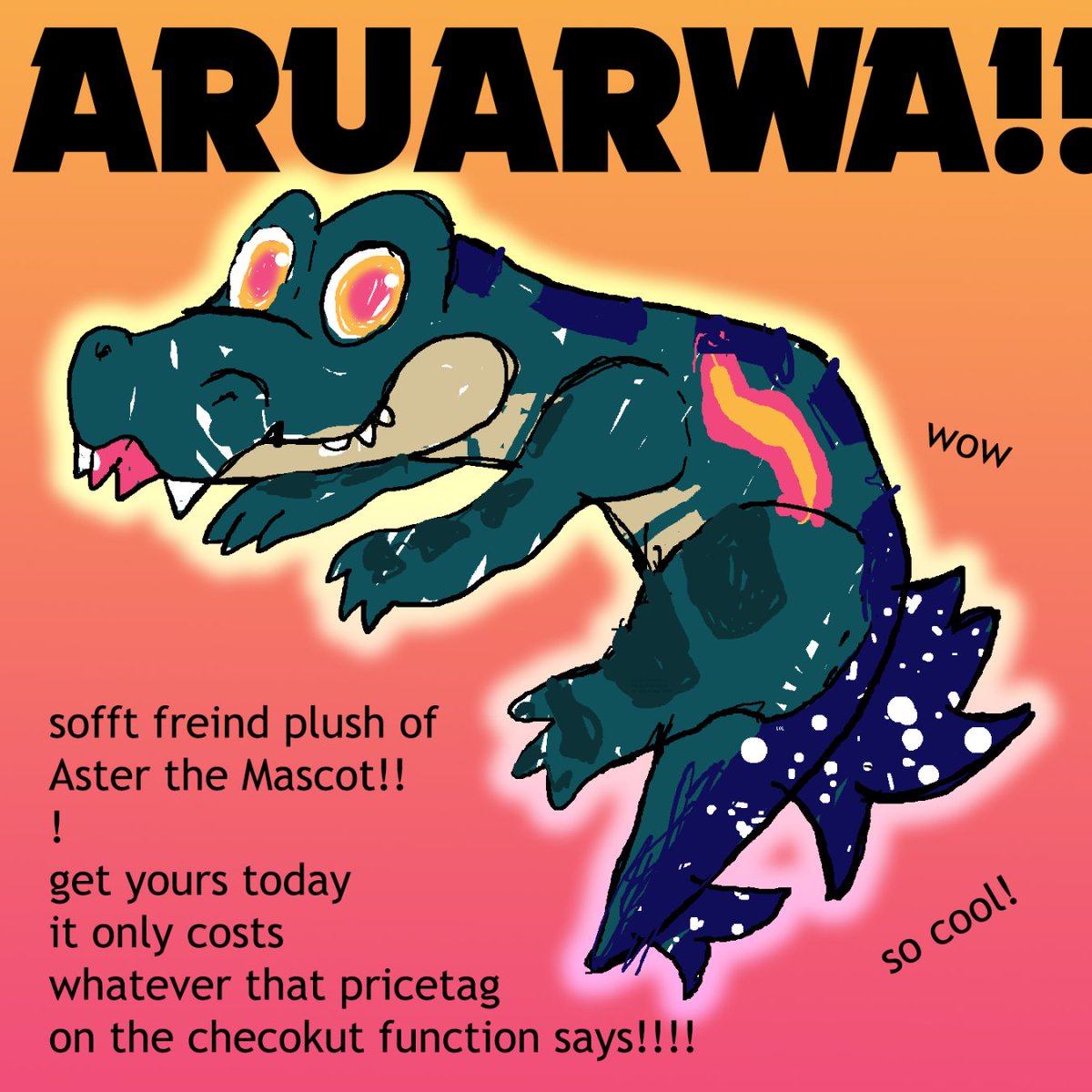 Guess WHAT!??!?!

We have a new company store with tons of great products, like an Aster Plushie, Kiki Chaos Ramen (Fursuit Flavour) and company-branded beans!

All items are only available on April 1st, so get in quick!

aurawra.org/stoor