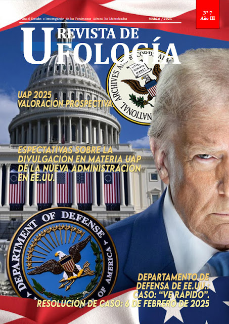 RevistaUfologia's tweet image. Nos llena de orgullo y satisfacción comunicaros que ya está disponible la Revista de Ufología nº 7 del mes Marzo 2025. Gracias de corazón a todos los colaboradores que lo han hecho posible.
revistadeufologia.blogspot.com/2025/03/blog-p…
