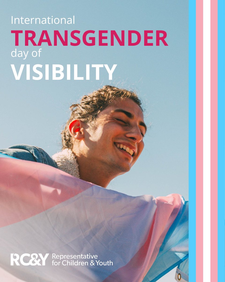 At RCY, we celebrate and support trans, non-binary, and gender-diverse children and youth.

You are valued. You are loved. You belong.

We are continuing to advocate for enhanced legislative protections for 2STNBGD young people – read more in our Right to Thrive report.