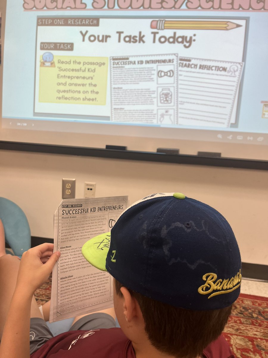 lets_adlearn's tweet image. To kickoff our econ unit students got to see a 3rd grader (from GA too!) pitch his company @kiidcoffee to the sharks! They researched other kid entrepreneurs too! Their summative assessment will be to pitch their own company learning about economics all along the way! @hfeeagles