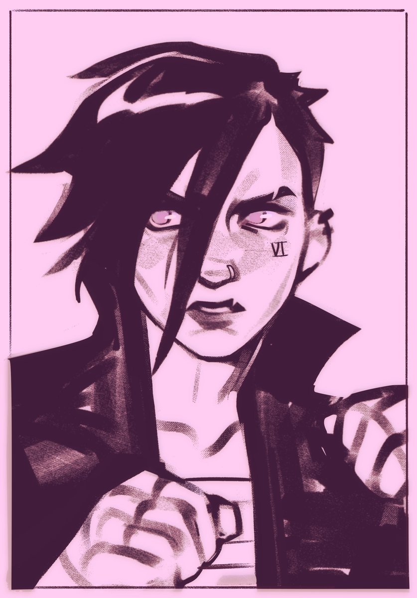 _kostochka's tweet photo. also found this vi sketch in the files that i have no recollection of making (must've been post act 2) https://t.co/PAn0kxRQIW