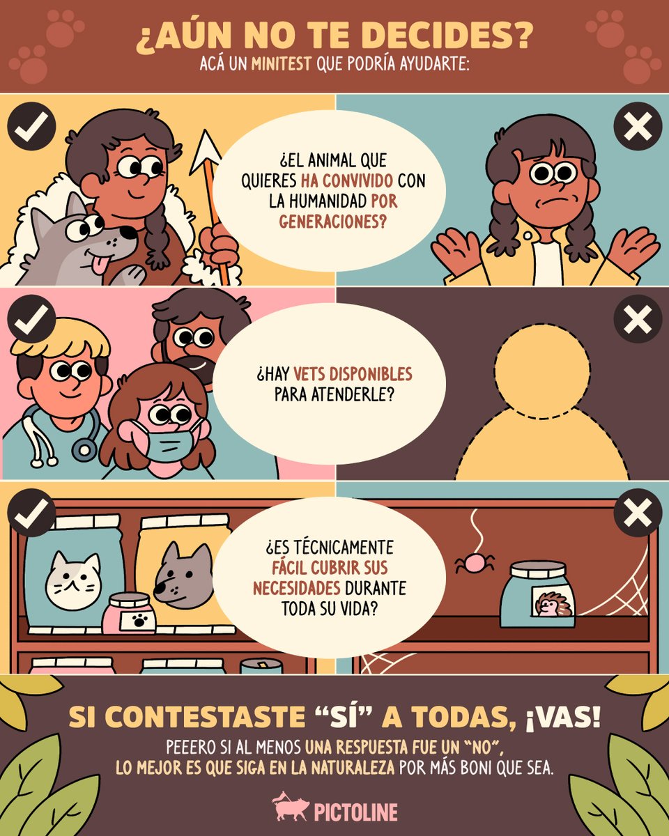 😍 Obvi dan ganas de tenerlos en casa para abrazarlos, pero los animales domesticados y los animales silvestres no son lo mismo ☝️🐇🦔🐒

#NoTodosSonMascotas #CuidadoAnimal #AnimalLovers #AnimalesSilvestres #MundoAnimal #Pictoline
