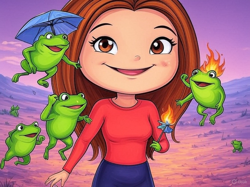 Newyn69420's tweet image. I seem to have misplaced my magic frog. 
Have you seen it? 🤔
#DOGWARTS #magicfrog