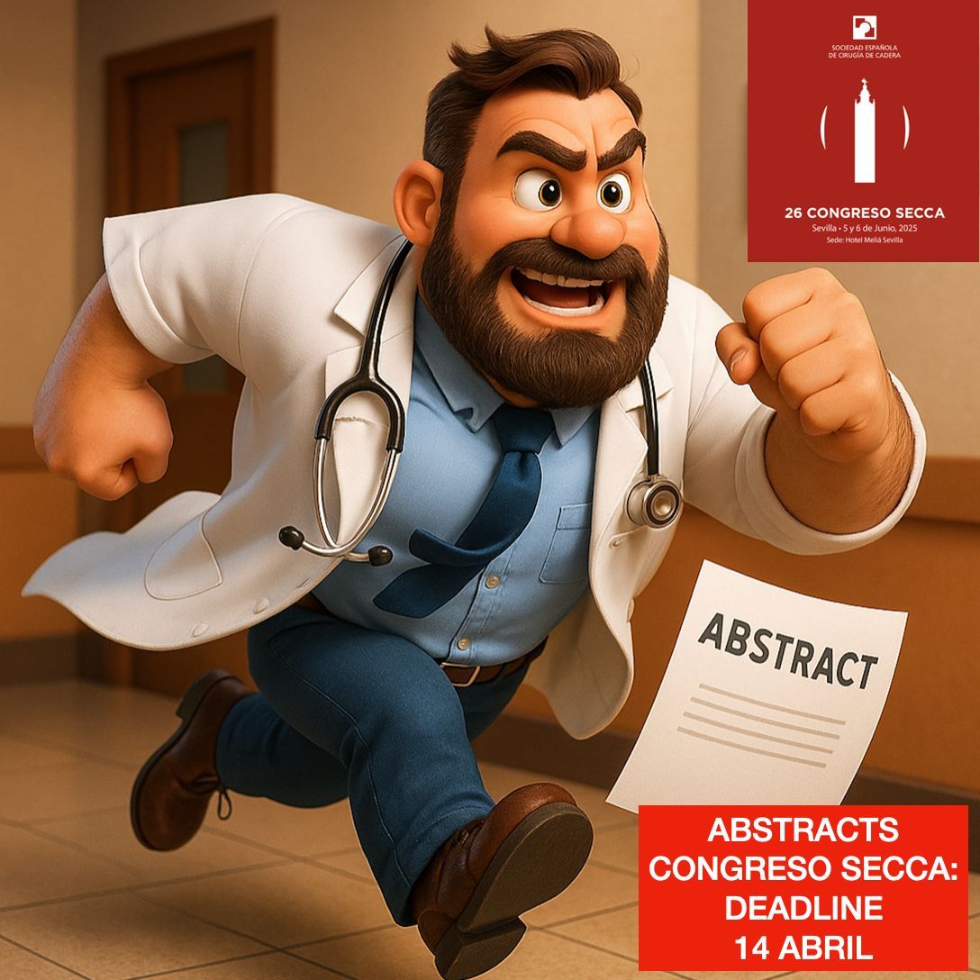 ¿Querías enviar tu estudio pero te faltaban unos días de trabajo? ¡Todavía estás a tiempo! Se prorroga el envío de comunicaciones para el Congreso SECCA hasta el 14 de abril 2025. ¡Date prisa!