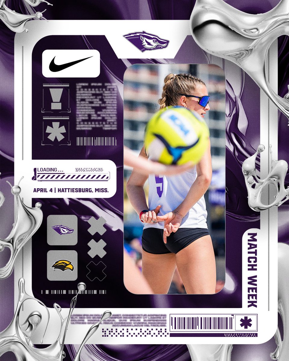 Matches against New Orleans, Southeastern and Southern Miss coming up this week at the Hub City Bash!

#HillYeah x #SandyBadgers