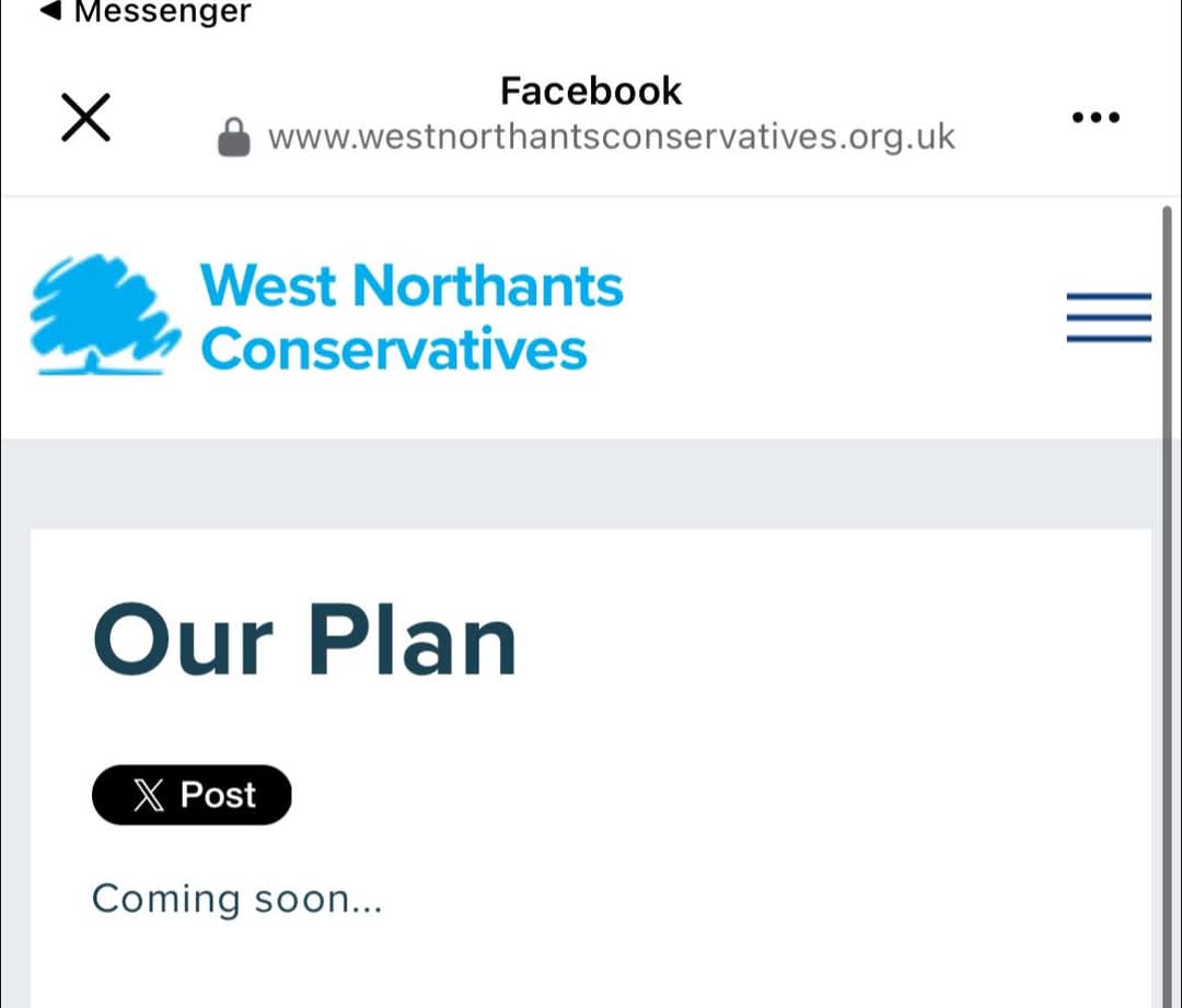 Mike Reader MP tweet media