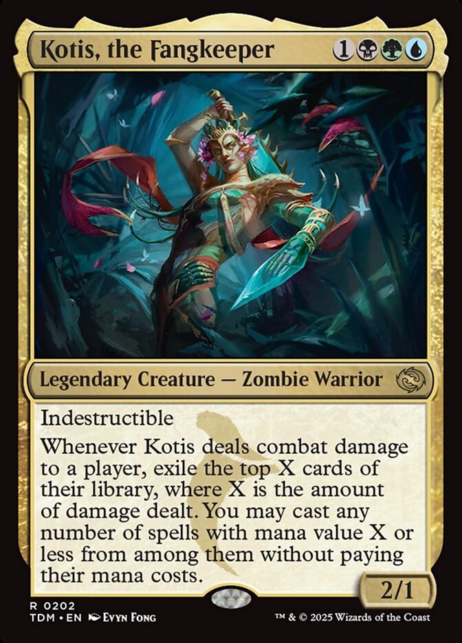 <a href="/commandcast/">The Command Zone</a> <a href="/jfwong/">Jimmy Wong</a>   Thank you guys so much for the kind words about the art!!! 😭

I'm gonna start buying stuff for it today so if anyone has suggestions on what to put in Kotis.... 👀 I haven't decided what exactly to do yet so I'm open to suggestions