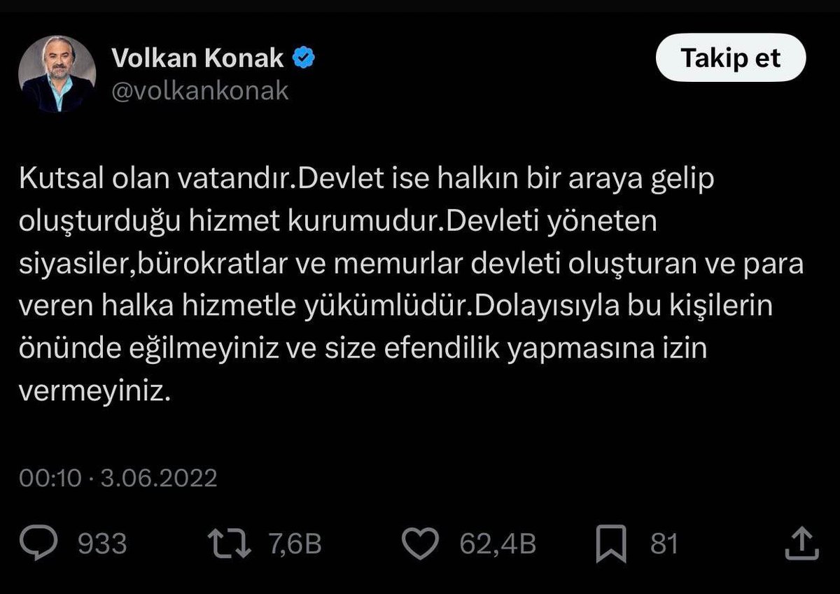 Bunu profilime sabitliyorum. Huzur içinde uyu üstad.