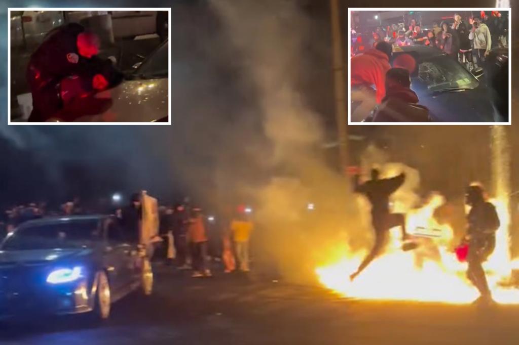 NYC neighborhood plagued by car meet-up mobs begs politicians for help after video emerges of latest chaos: ‘Under siege’ trib.al/vyVD8b3