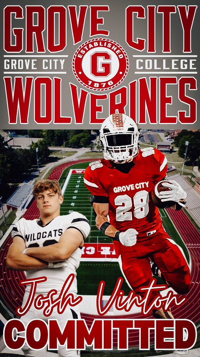 AGTG, I am beyond excited to announce that I will be furthing my academic and athletic career at Grove City College. This is truly a blessing and an honor. Thank you to everyone who has believe in me and help me get to this point. I am ready to find green grass. Brickbybrick