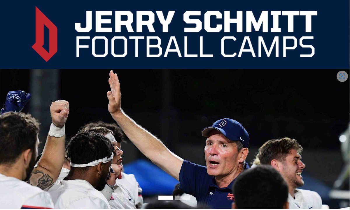 Thank you for the invite <a href="/CoachLuke_Smith/">Luke Smith</a> to Duquesne 
<a href="/CoachSchmittDU/">Jerry Schmitt</a>