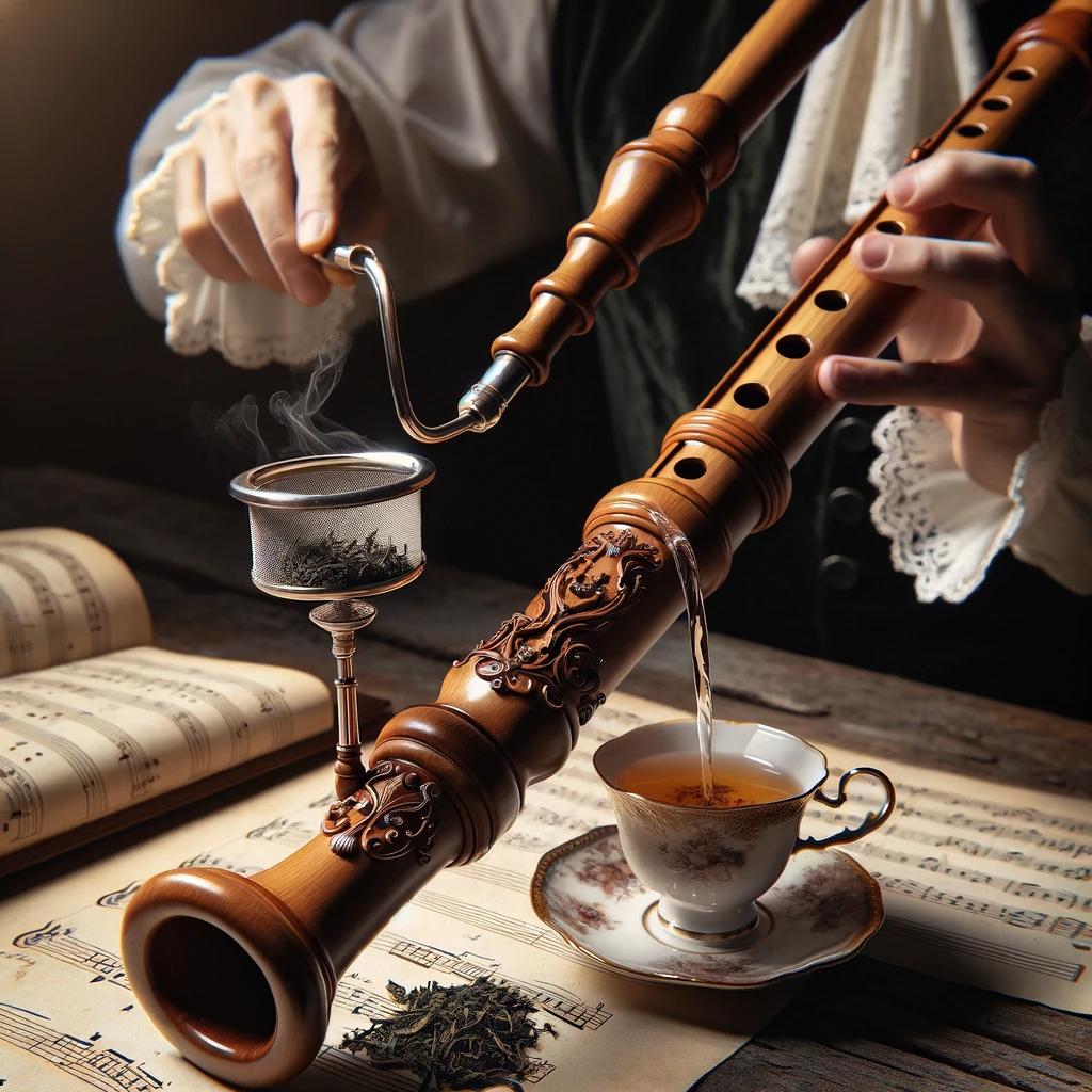 At last, the ultimate multitasking instrument! After years of research, our master craftspeople have perfected the Recorder &amp; Tea Strainer. Simply remove the foot joint, add loose-leaf tea, and pour hot water through for a perfectly brewed cup!

Fancy a cuppa <a href="/BBCRadio3/">BBC Radio 3</a>?